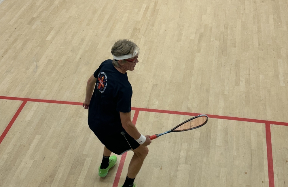 Tim Luker in action