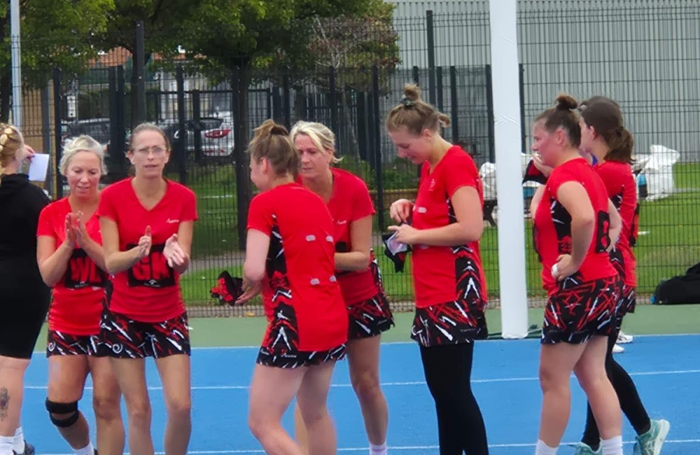 Solent Netball Club in play