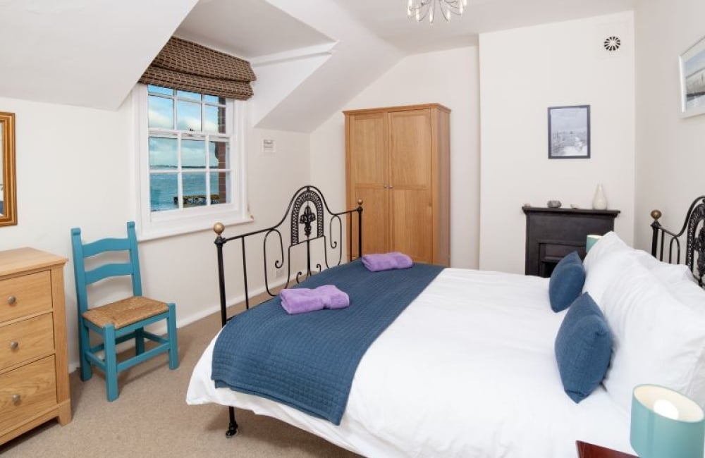 Sea View Cottage master bedroom