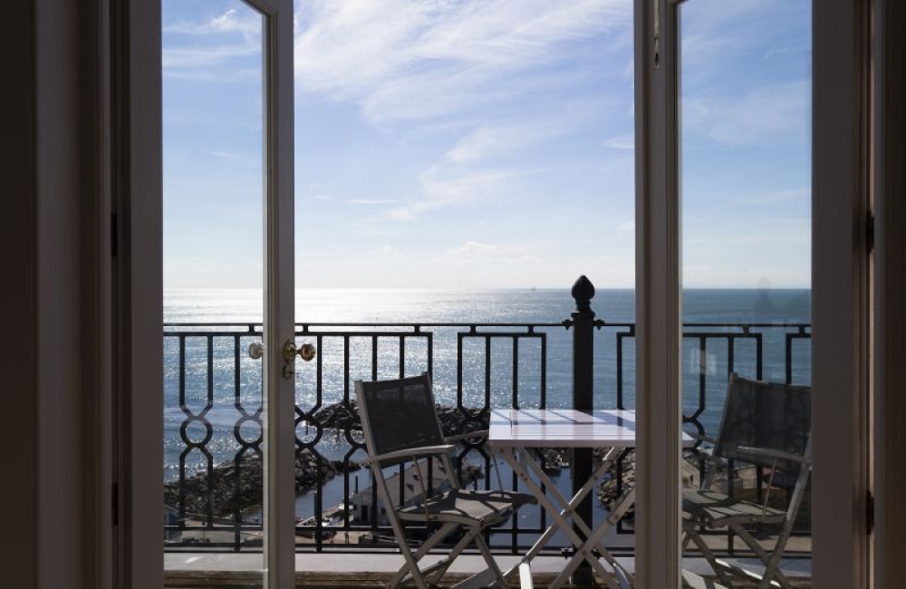 The Hambrough sea view from a Studio Room