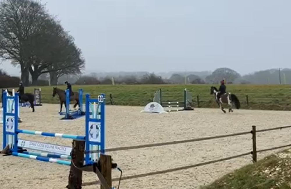 Vectis equestrian club at training