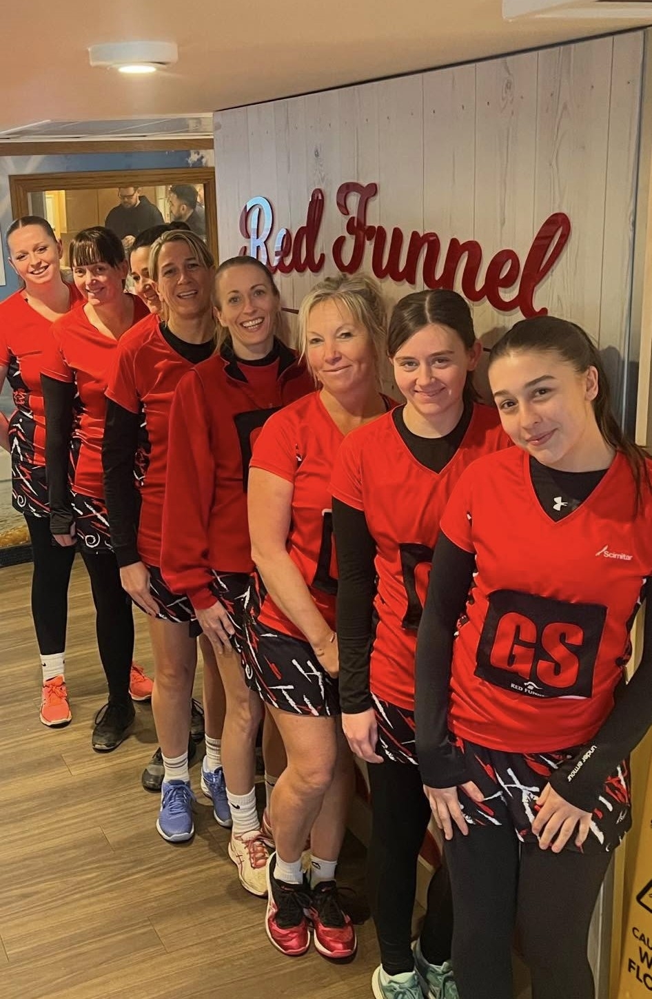 Solent netball club squad photo