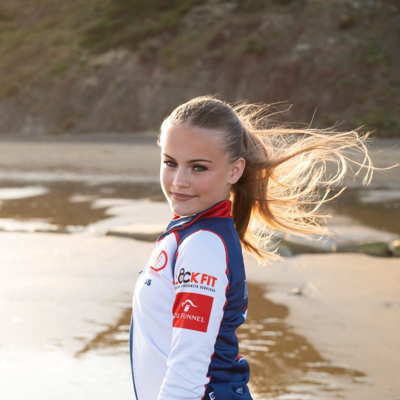 Jess photoshoot on the beach
