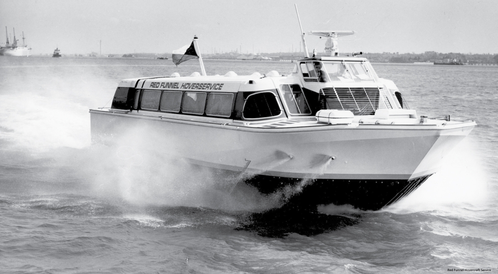 red funnel hovercraft